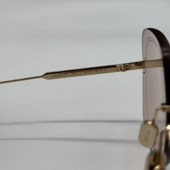 NEW ULTRADIOR SU B0E0 DIOR GOLD WOMEN DIOR SUNGLASSES - Picture 10 of 11